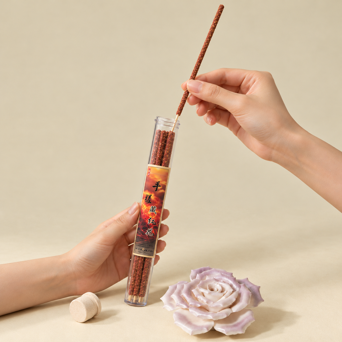 Saffron Incense Sticks